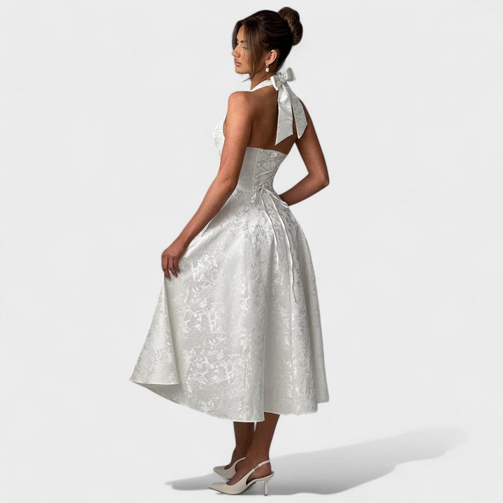 Bridie - Stylish Textured Midi Dress