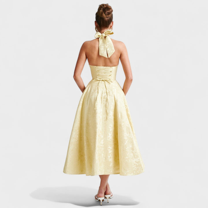 Bridie - Stylish Textured Midi Dress