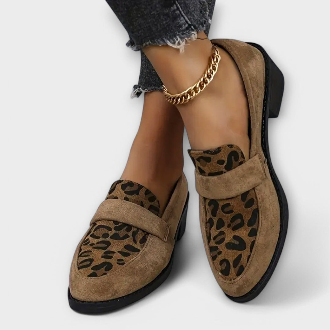 Sadhbh - Leopard-Patterned Footwear