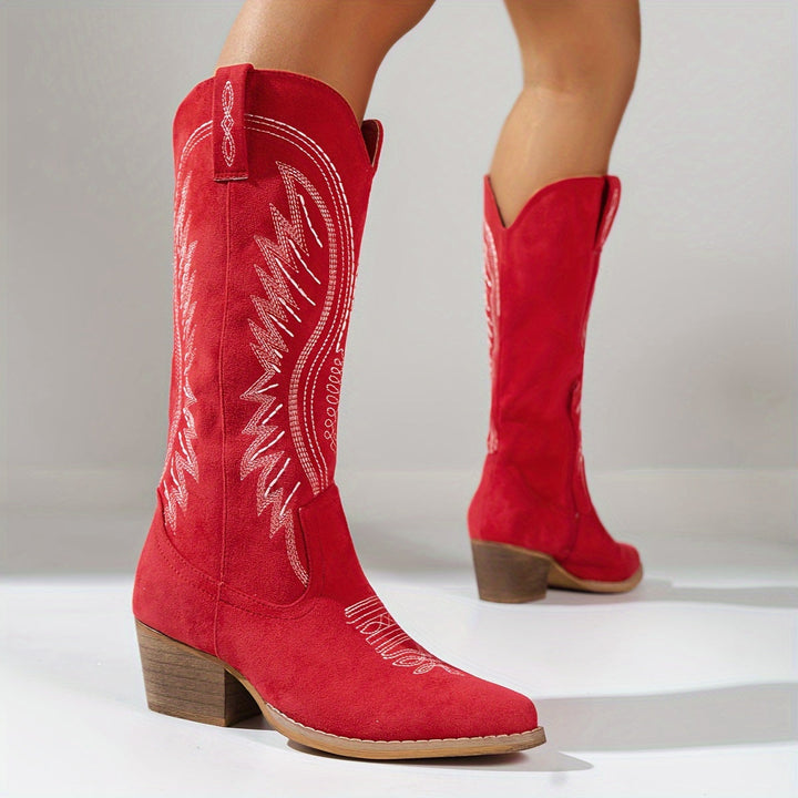 Iseult - Chic Western-Inspired Boots