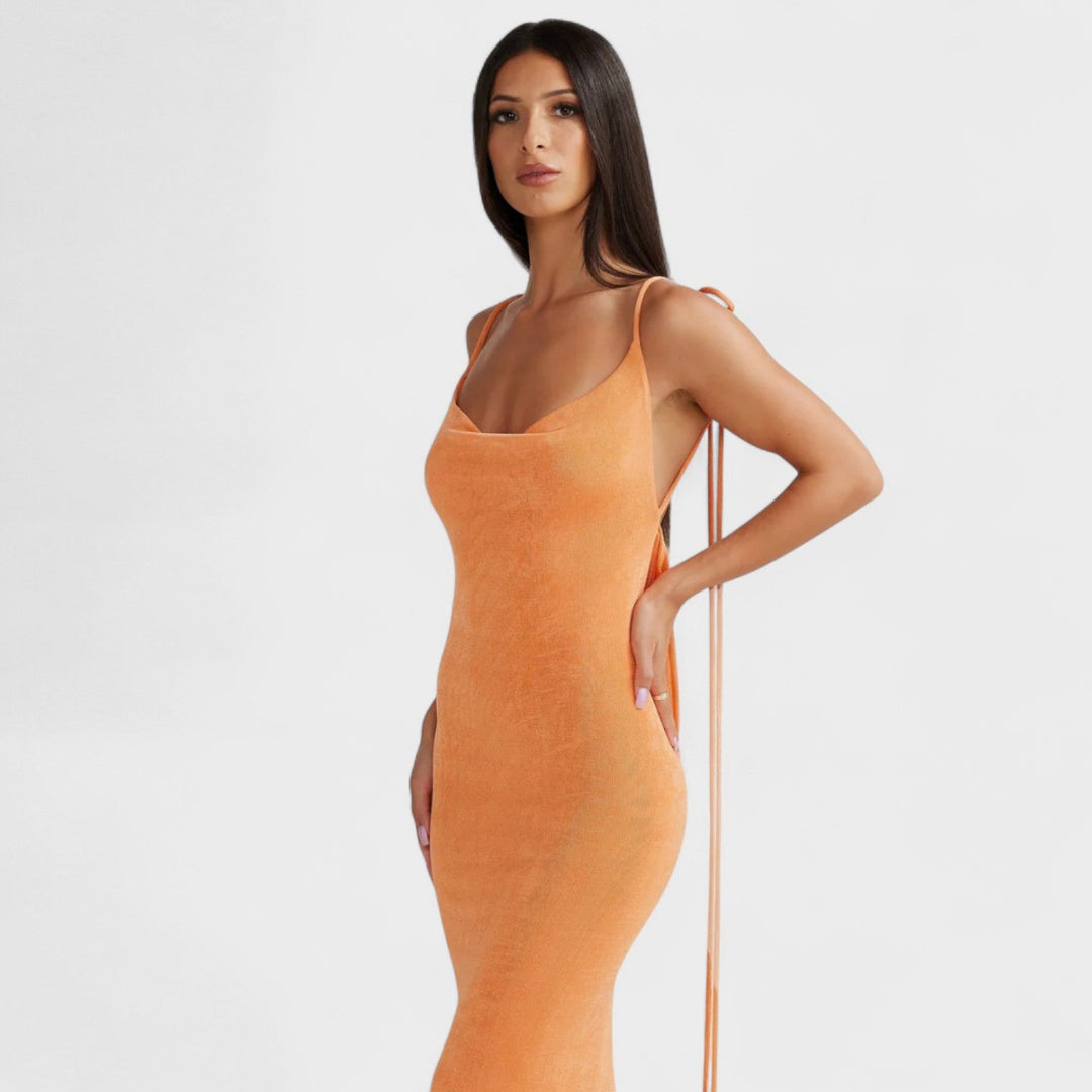 Dervla - Sleeveless Backless Dress