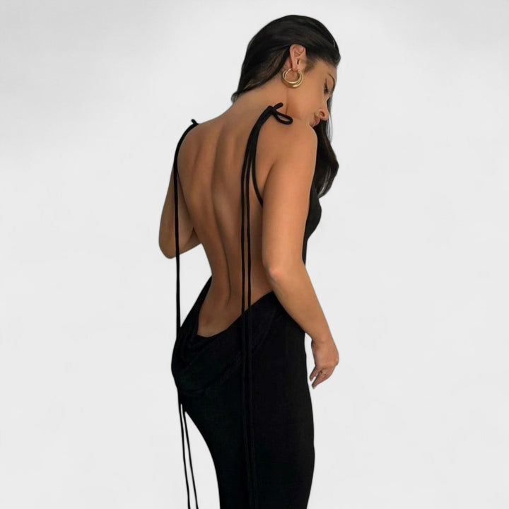 Dervla - Sleeveless Backless Dress