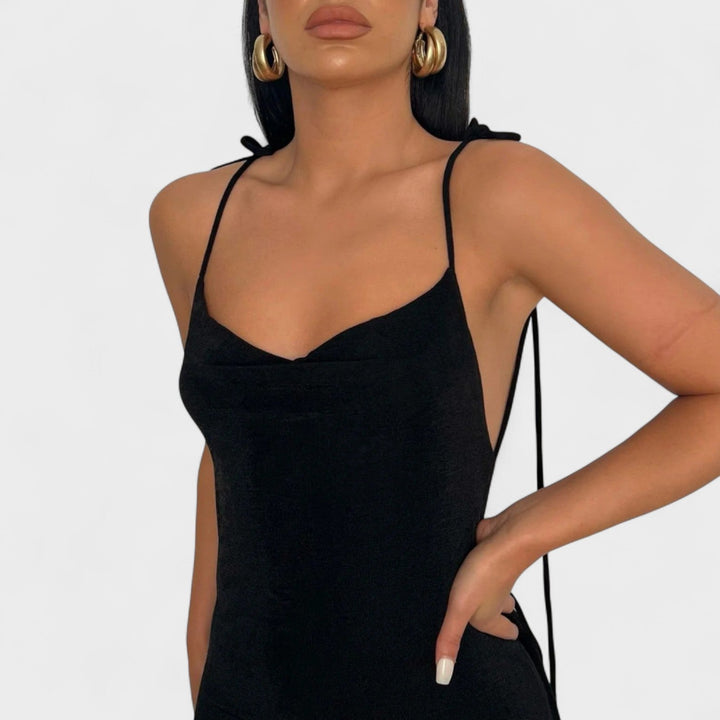 Dervla - Sleeveless Backless Dress