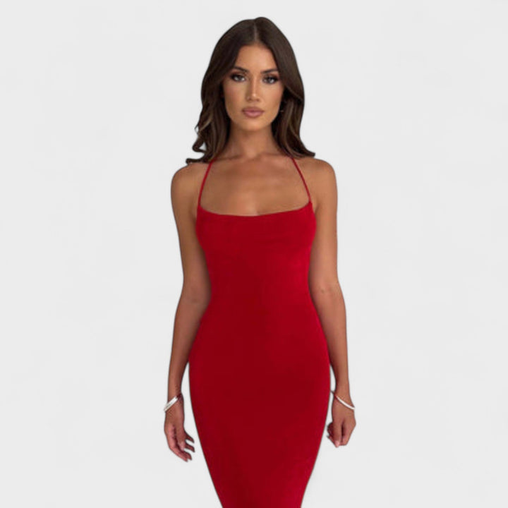 Dervla - Sleeveless Backless Dress