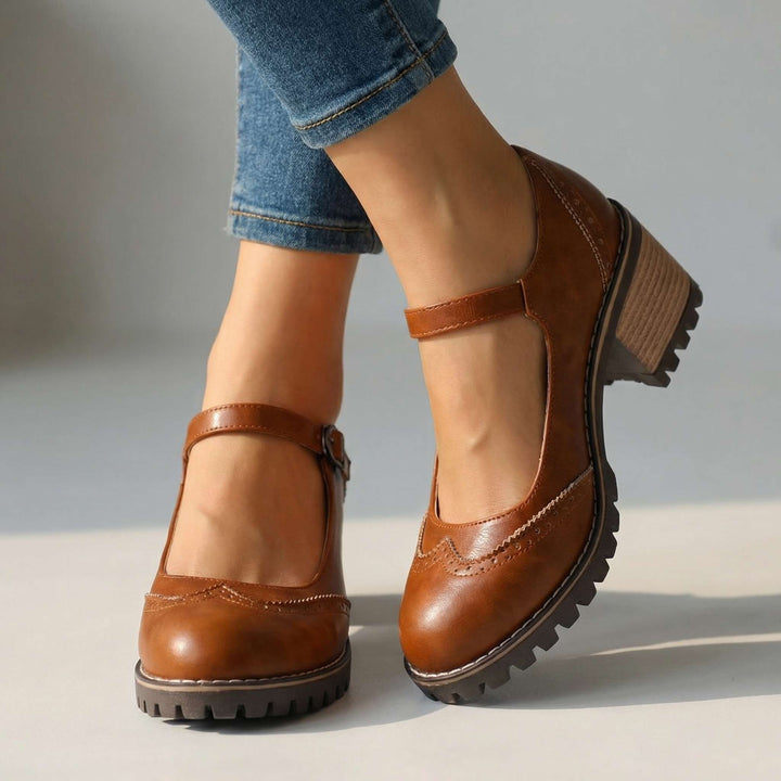 NUALA CORK | Isabelle T-Bar Heels