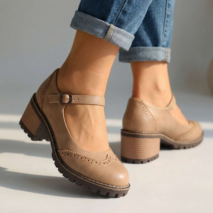 NUALA CORK | Isabelle T-Bar Heels