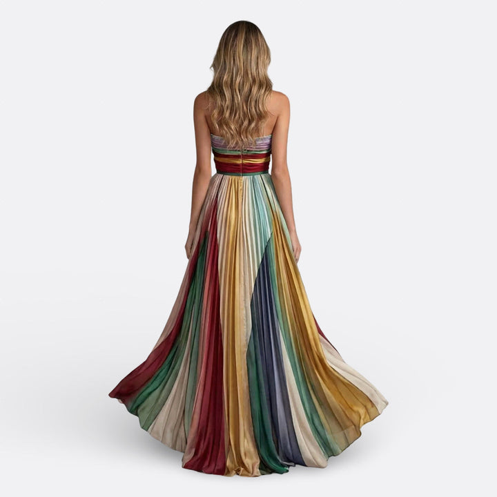 Anaïs - Elegant Gradient Maxi Dress
