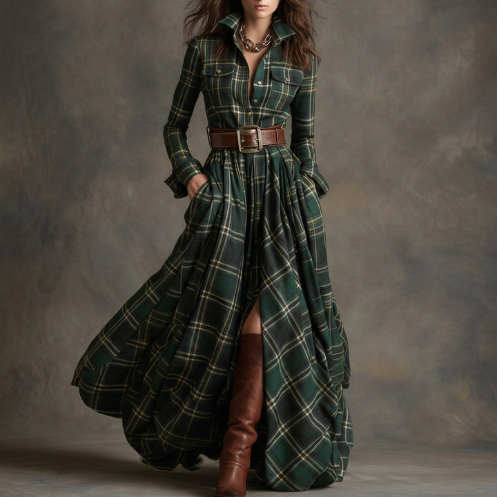 Oonagh - Chic Elegant Shirt Dress