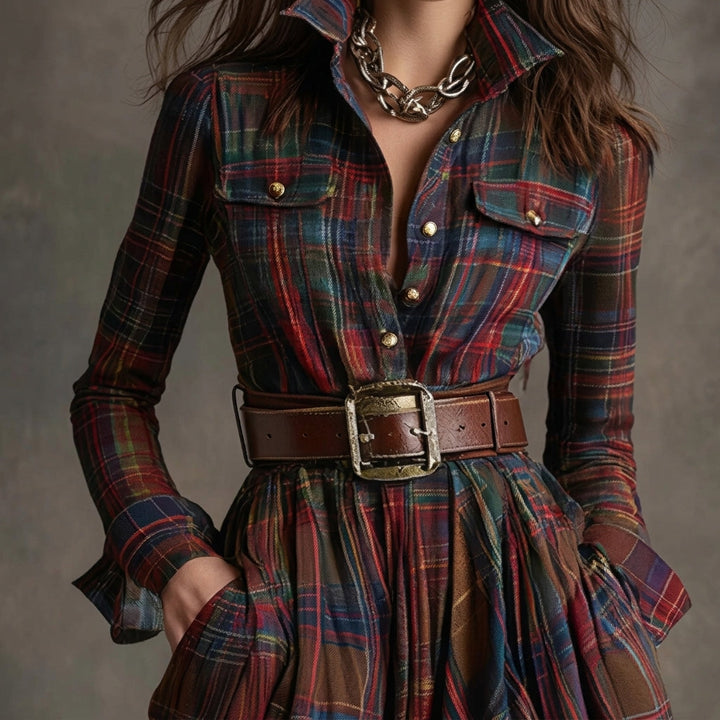 Oonagh - Chic Elegant Shirt Dress