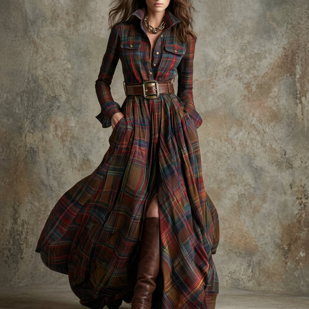 Oonagh - Chic Elegant Shirt Dress