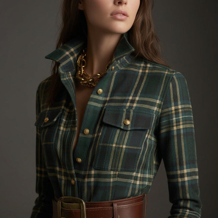 Oonagh - Chic Elegant Shirt Dress