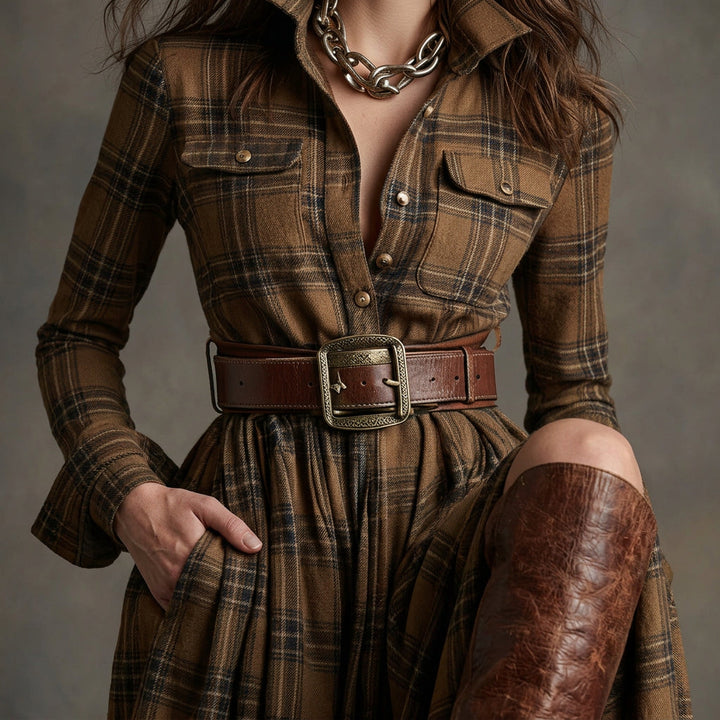 Oonagh - Chic Elegant Shirt Dress