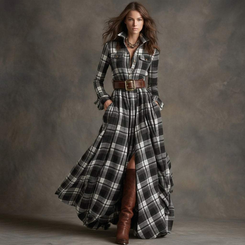 Oonagh - Chic Elegant Shirt Dress