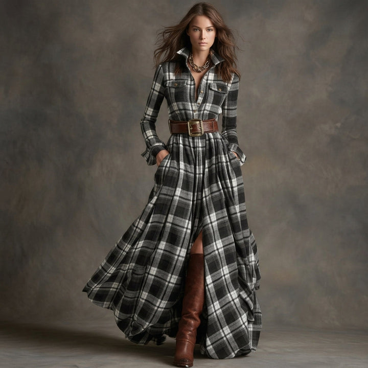 Oonagh - Chic Elegant Shirt Dress