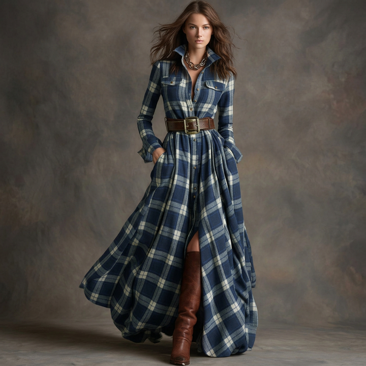 Oonagh - Chic Elegant Shirt Dress