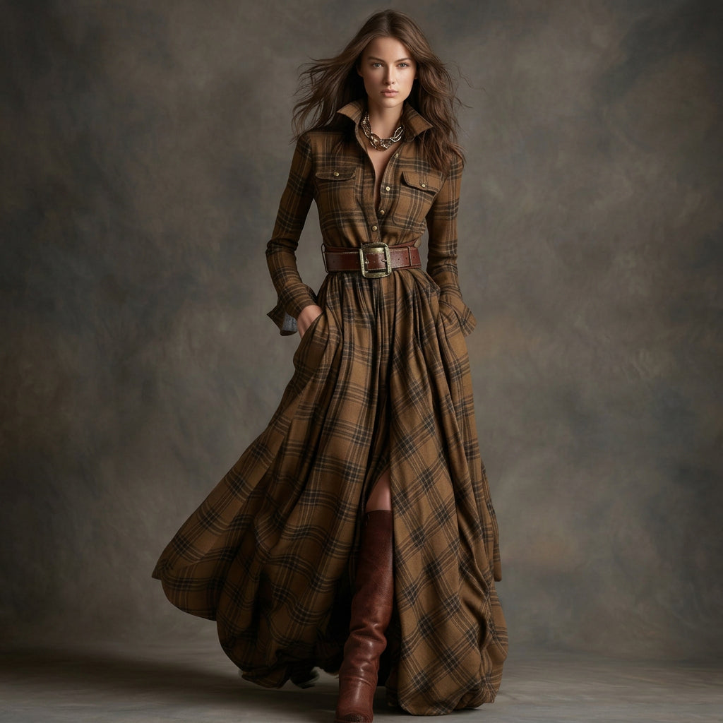 Oonagh - Chic Elegant Shirt Dress