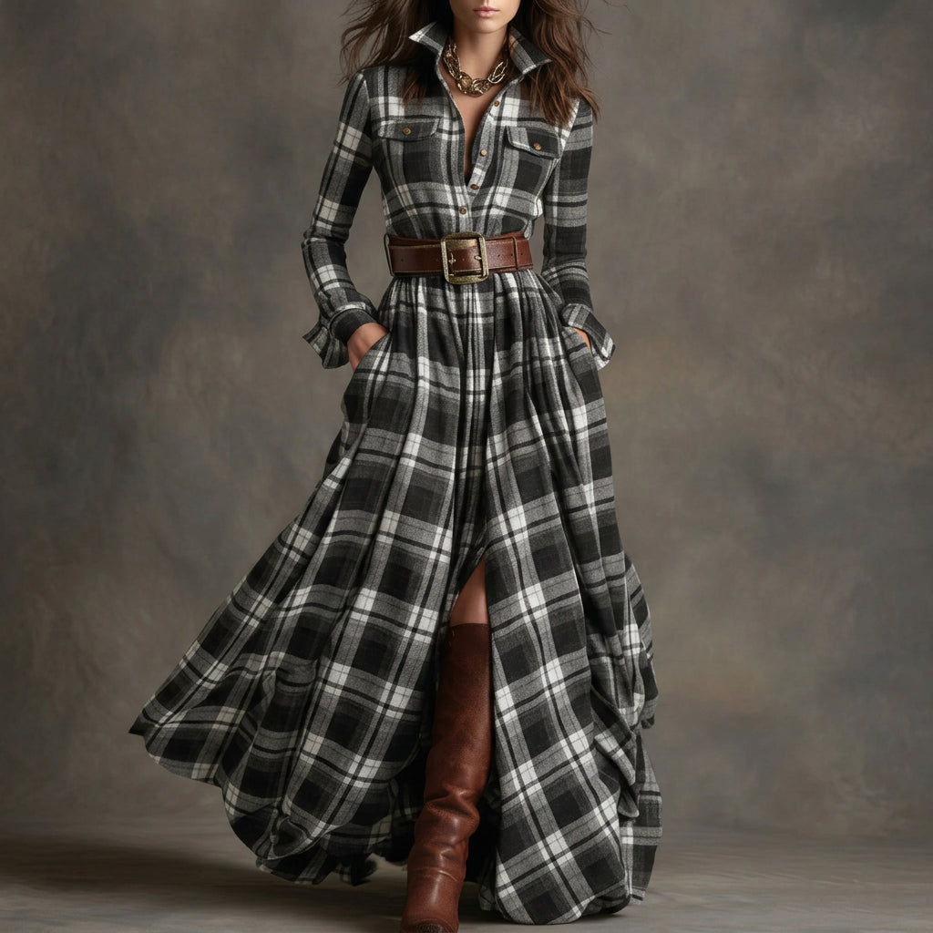 Oonagh - Chic Elegant Shirt Dress