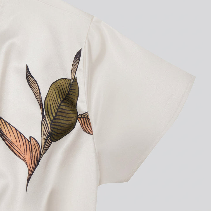 Aobhnait - Bow-Detail Midi Dress