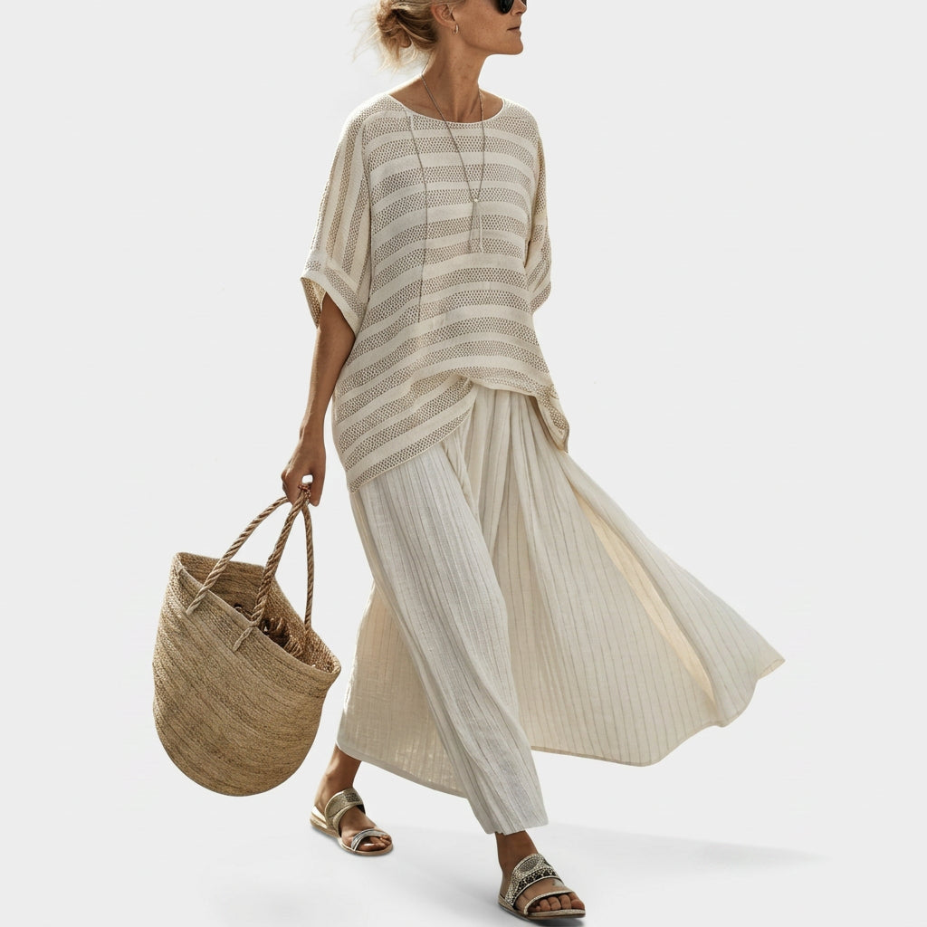 Sinéad - Striped Ensemble
