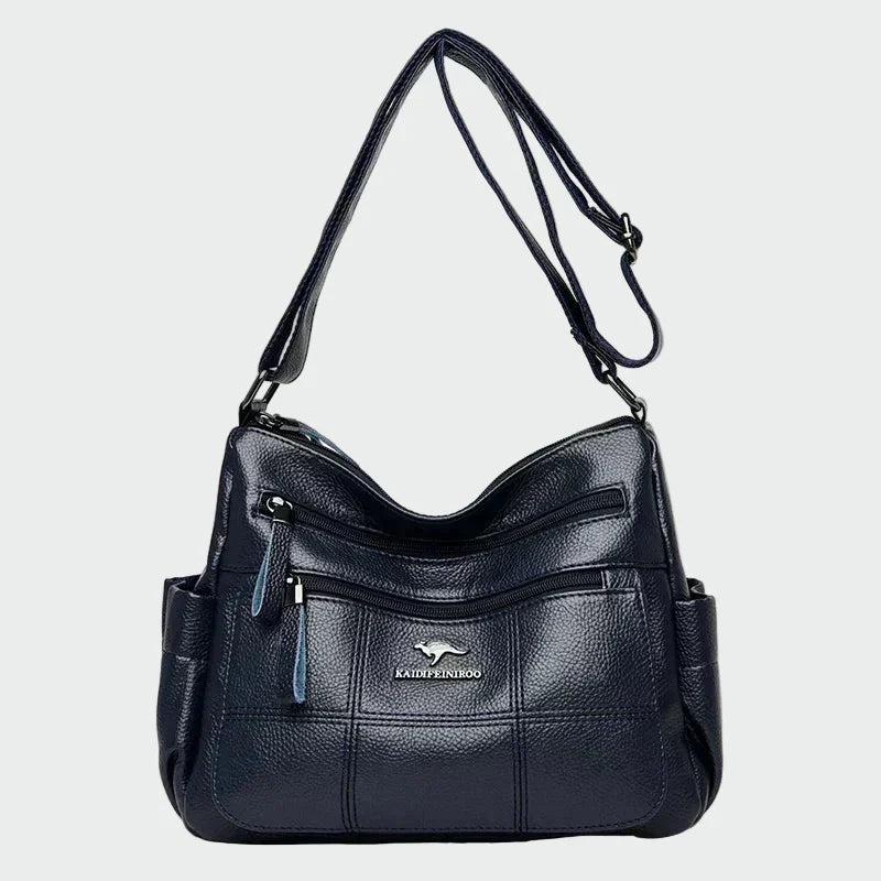 Nuala - Classic Black Shoulder Bag