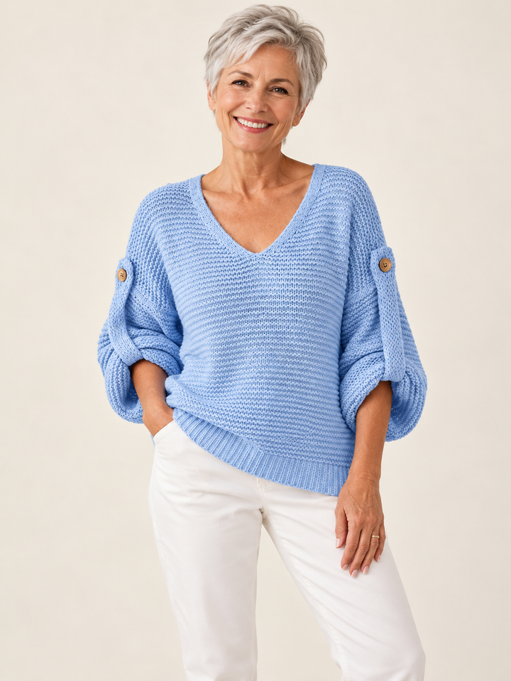 Lisa – Gracefully Designed Jumper on a mature model