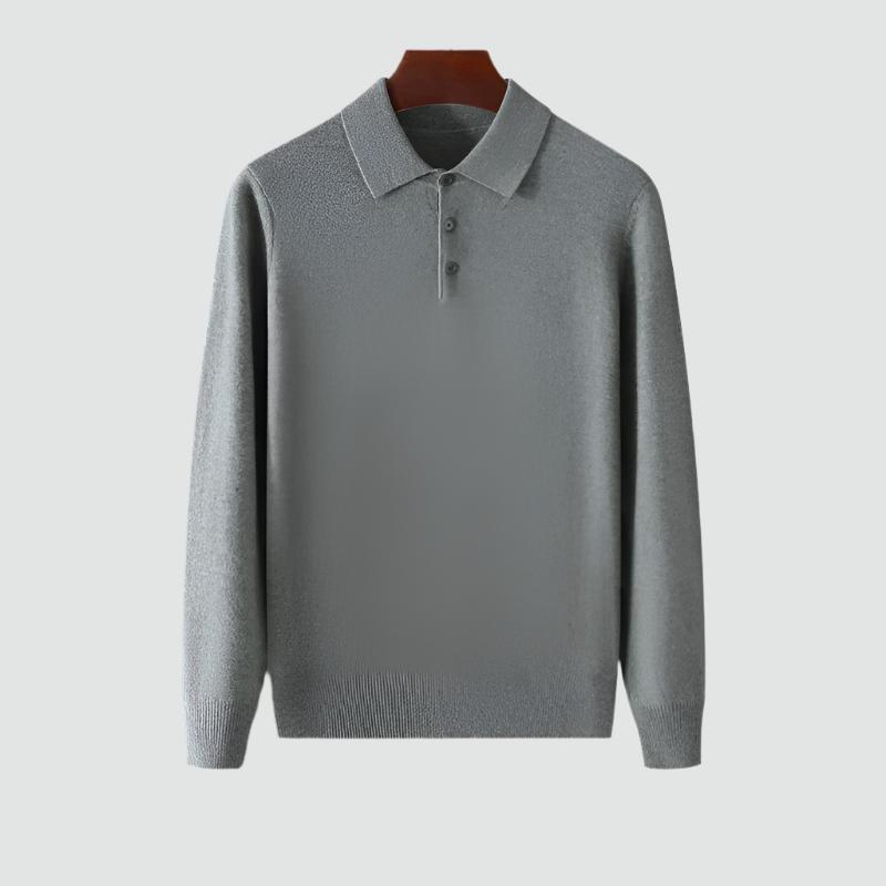 Ronan - Cozy Polo Sweater