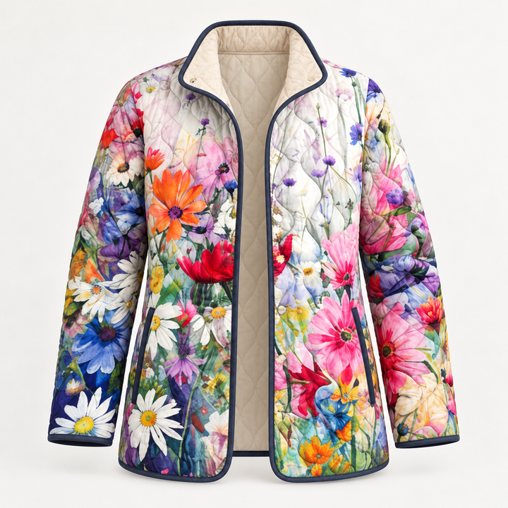 Harriet | Wildflower Quilted Jacket