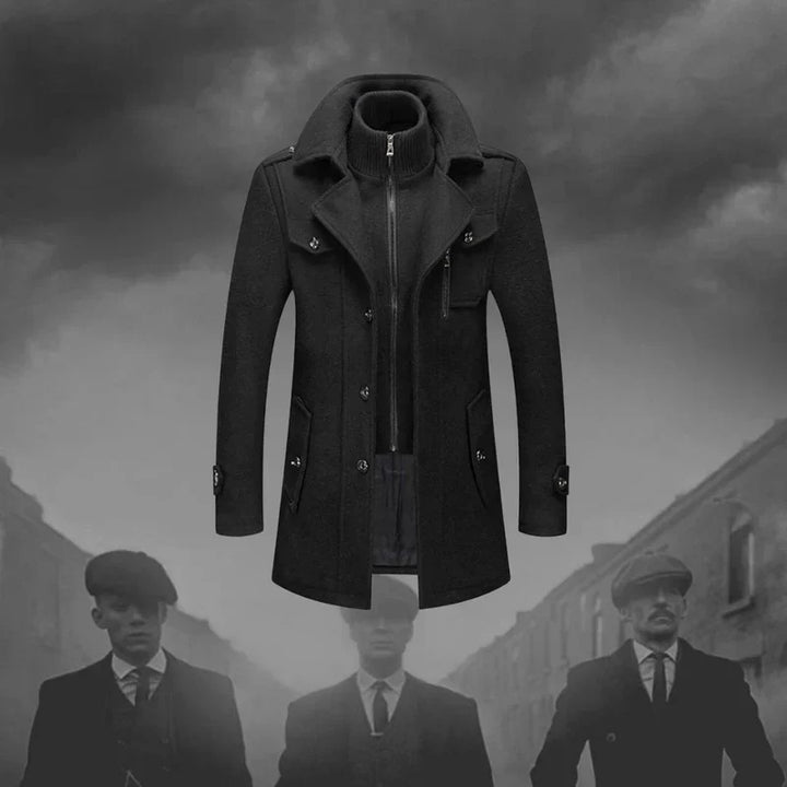 Cian - Stylish Long Overcoat