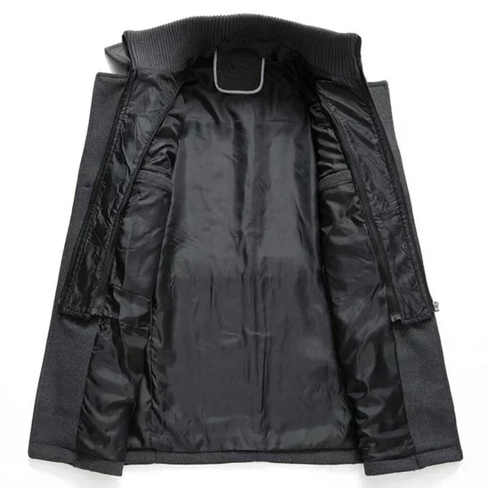 Cian - Stylish Long Overcoat