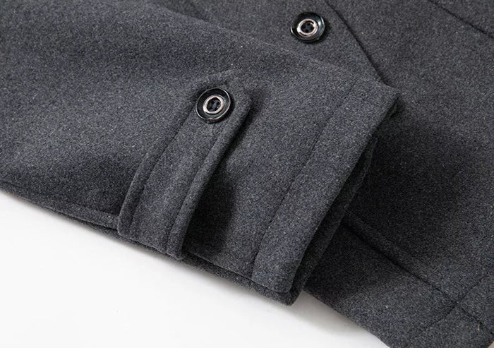Cian - Stylish Long Overcoat