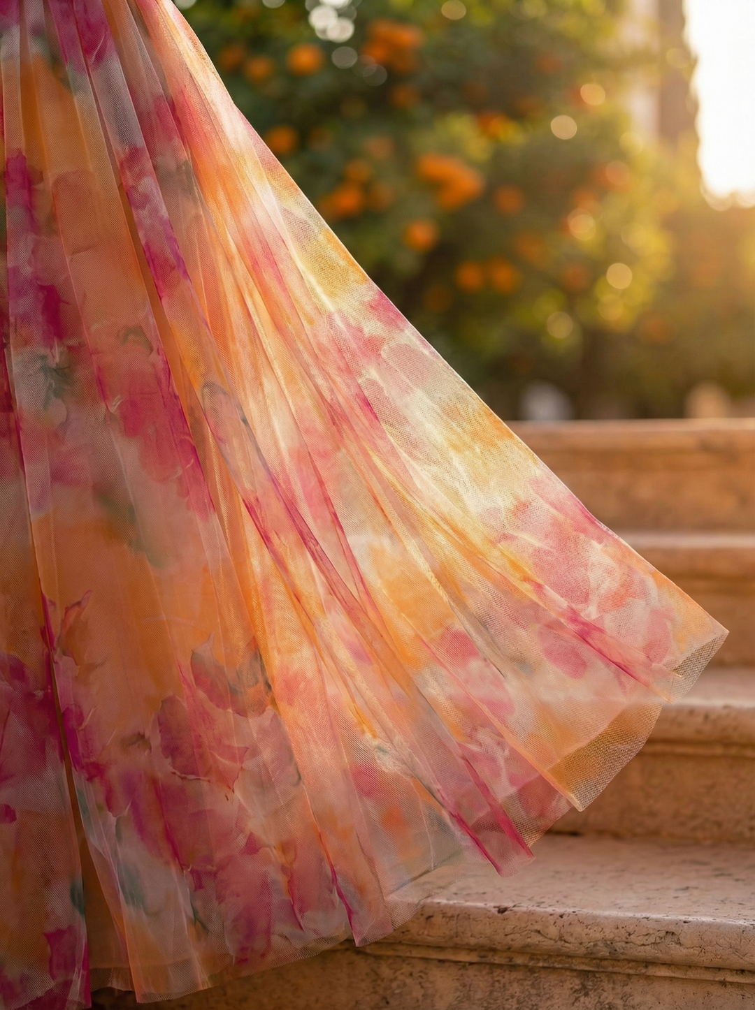 Muirne - Floral Print Maxi Dress
