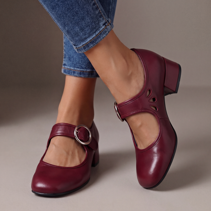 NUALA CORK | Nathalie Classic Mary Jane Shoes