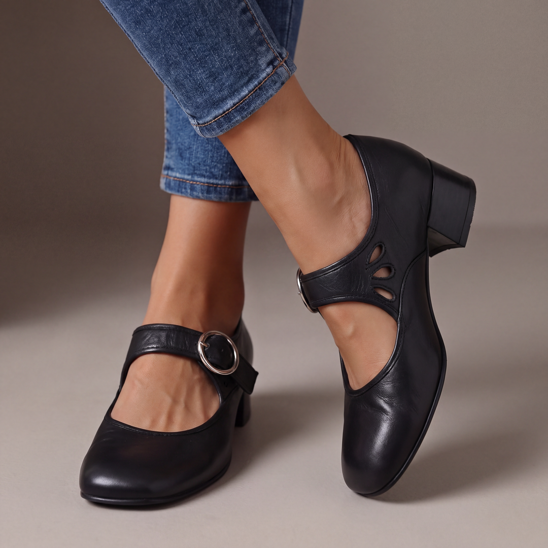 NUALA CORK | Nathalie Classic Mary Jane Shoes