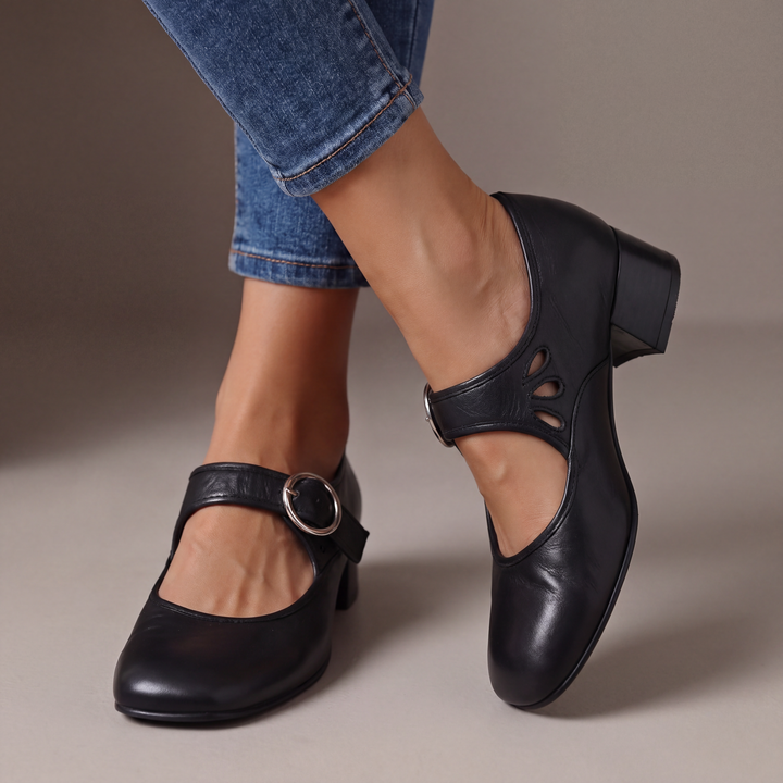 NUALA CORK | Nathalie Classic Mary Jane Shoes