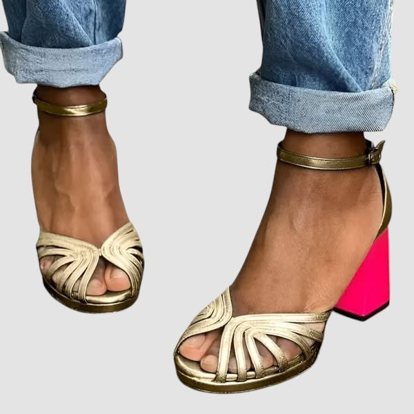 Gráinne - Strappy Ankle Sandals