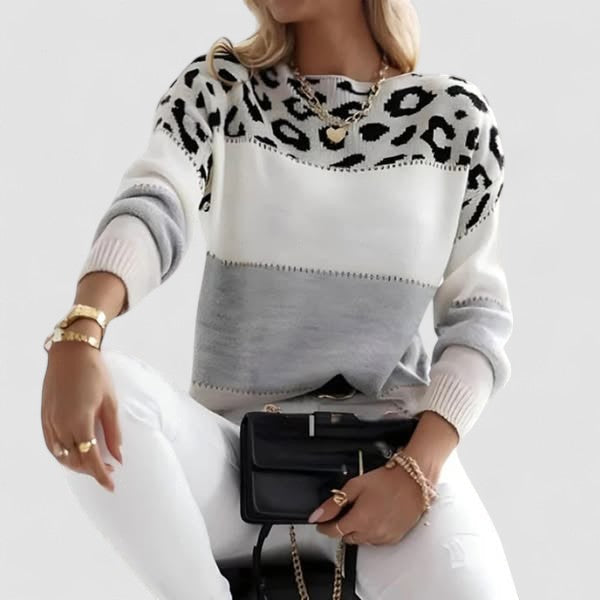 Órla - Leopard Print Jumper