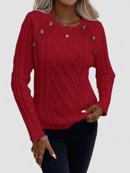 Éabha - Stylish Twisted Jumper