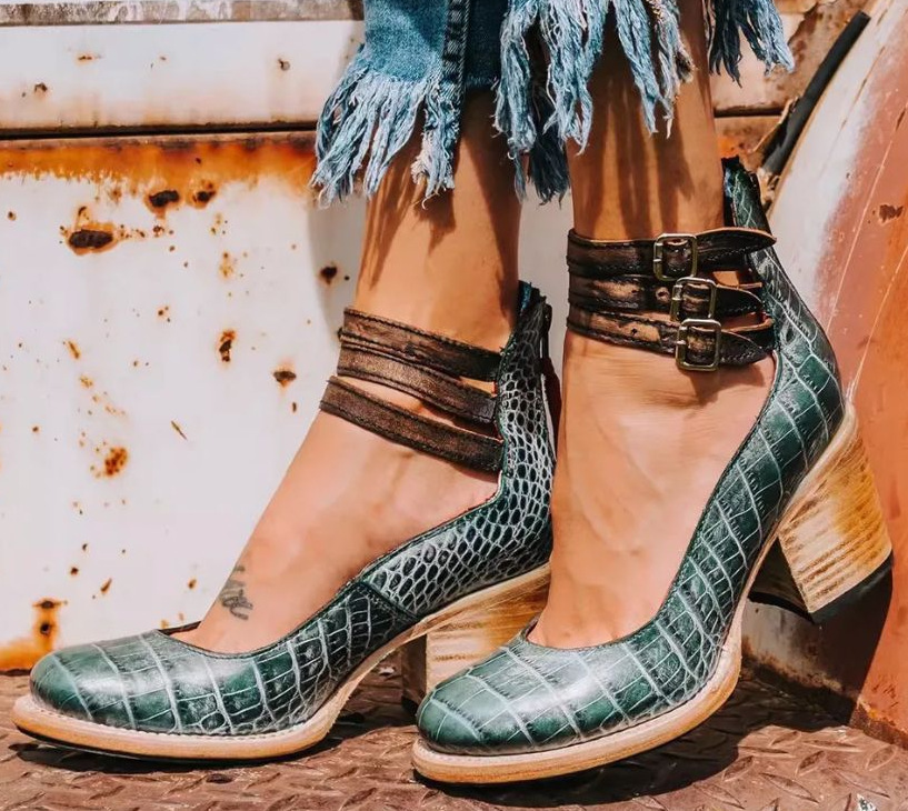 Aoife - Chic Strappy High Heels