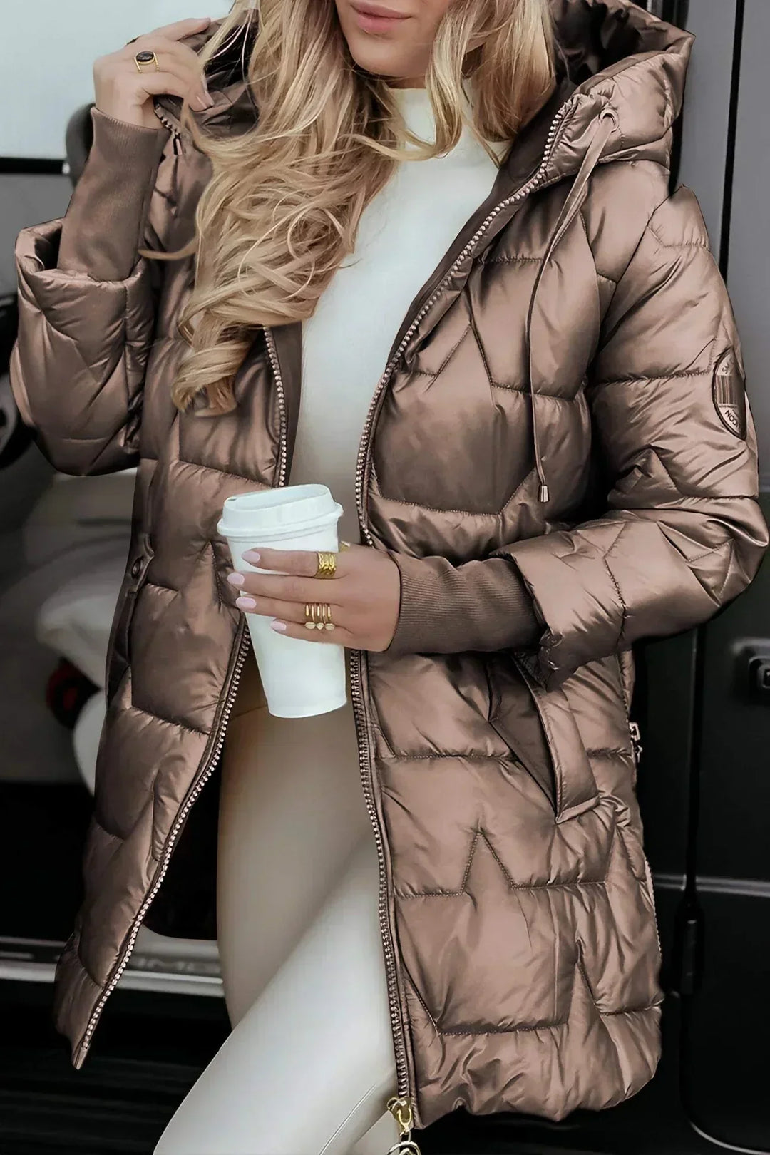 Anaïs - Chic Padded Coat