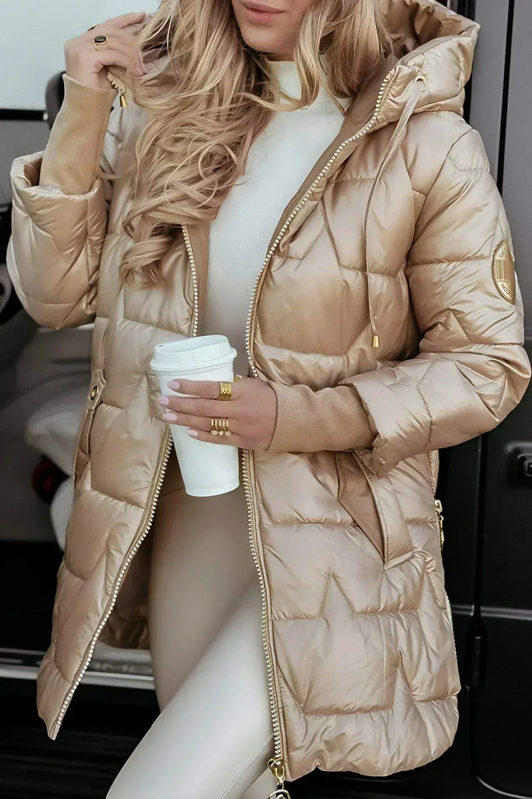Anaïs - Chic Padded Coat