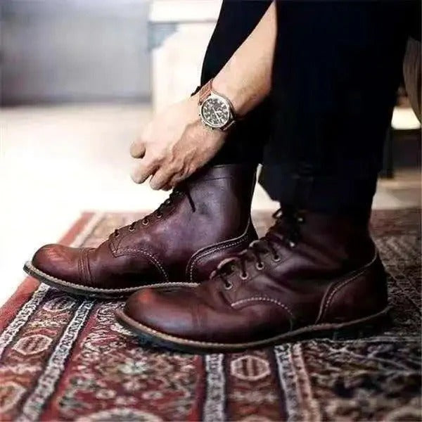 Fergal - Timeless Brown Ankle Boots