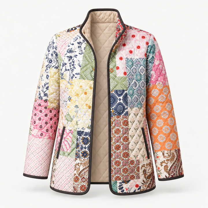 Imogen | Bohemian Patchwork Quilted Jacket