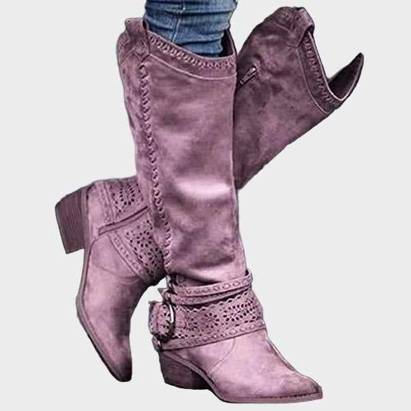 Sláine - Tan Western Boots