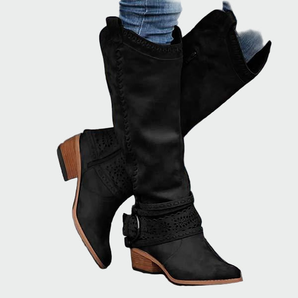 Sláine - Tan Western Boots