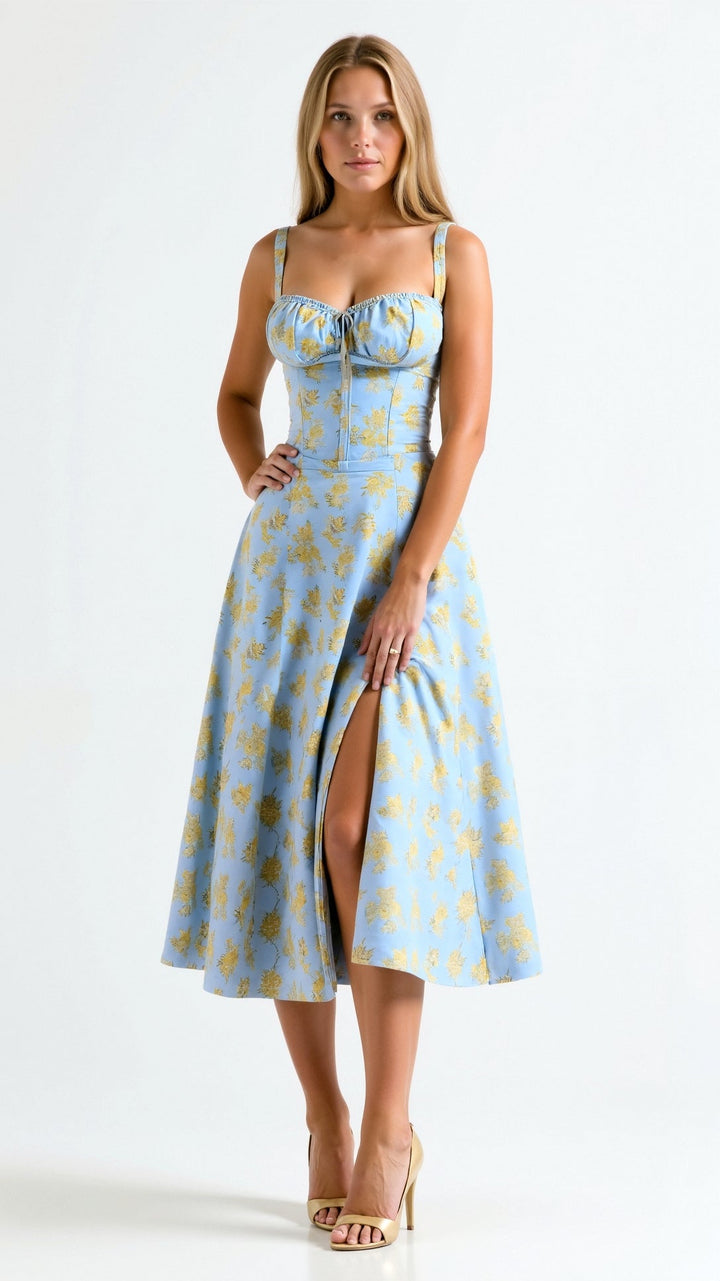 Noreen - Chic Midi Dress