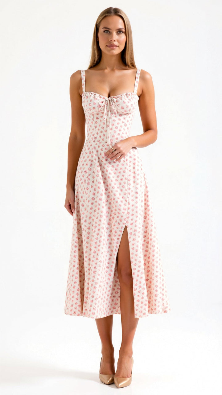 Noreen - Chic Midi Dress