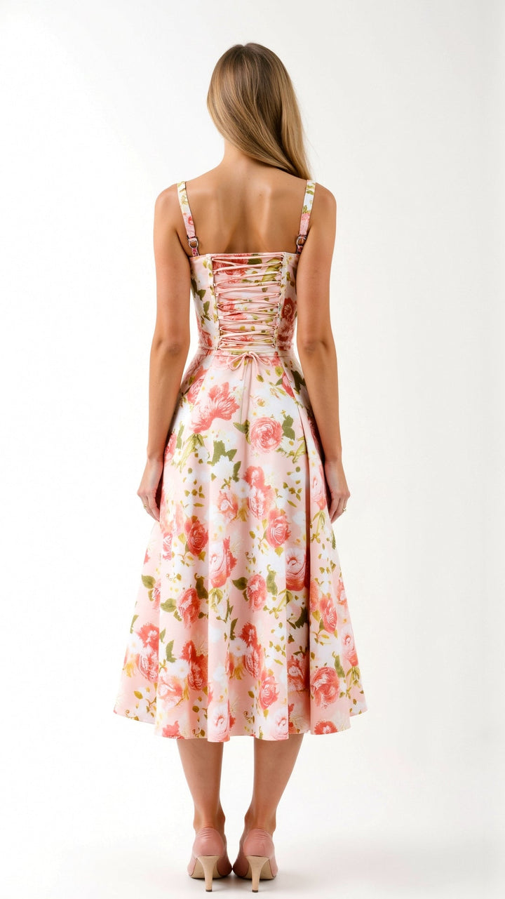 Noreen - Chic Midi Dress