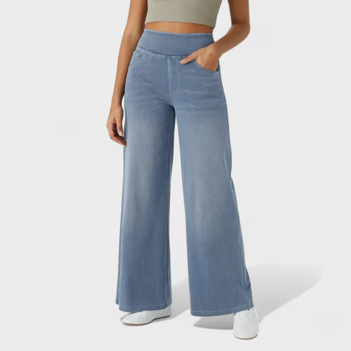 Éilis - Relaxed Fit Wide Leg Jeans