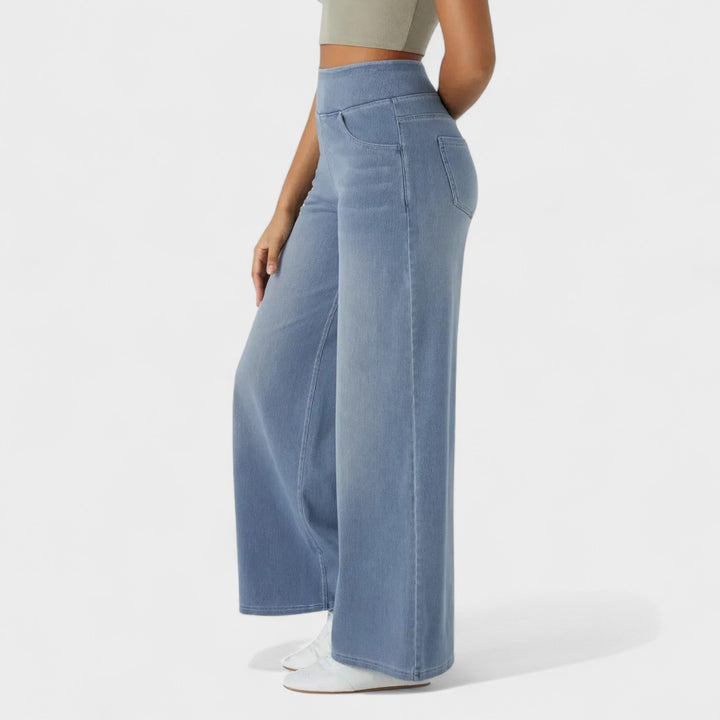 Éilis - Relaxed Fit Wide Leg Jeans