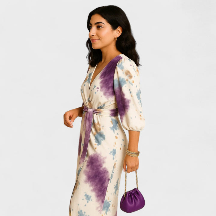 Gráinne - Chic Cross-Over Dress